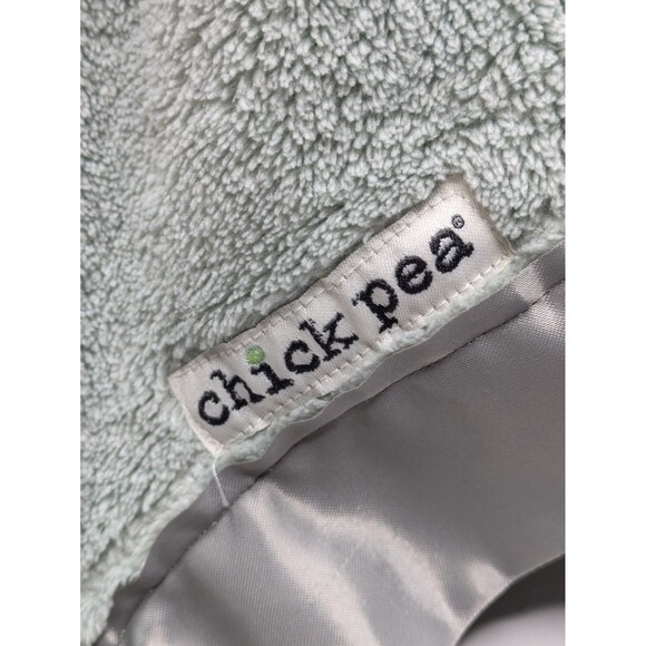 🍁 3/$20 Chick Pea Bear Sage Green Baby Security Blanket Lovey Satin Trim - Picture 5 of 7
